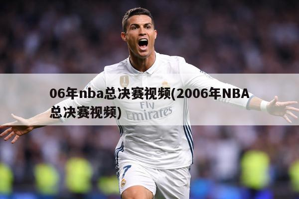 06年nba总决赛视频(2006年NBA总决赛视频)